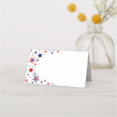 Placement Carte de lieu de nom (Devant)