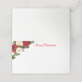 Placement Carte de lieu de nom (Extérieur déplié)