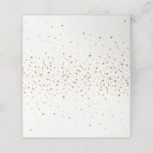 Placement Carte de lieu de nom (Extérieur déplié)