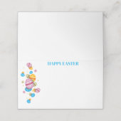 Placement Carte de lieu de Pâques (Extérieur déplié)