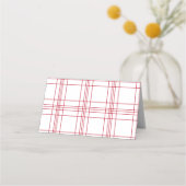Placement Carte de lieu de vacances d'hiver (Dos)