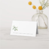 Placement Carte de lieu mariage ou événement (Dos)