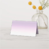 Placement Carte de Mariage de lavande fraîche (Dos)