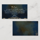 Placement Carte de Mariage de l'écriture (Devant / Derrière)