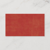 Placement Carte de Mariage de Noël blanc personnalisé (Dos)