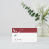 Placement Carte de Mariage de Ruby à jamais (Debout devant)