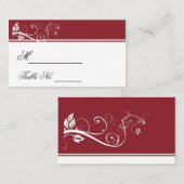 Placement Carte de Mariage de Ruby à jamais (Devant / Derrière)