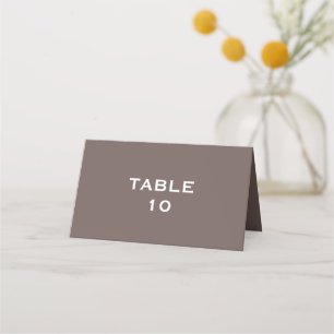 Placement Carte de mariage en écorce d'arbre moderne