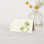 Placement Carte de Mariage plié anglais Ivy (Dos)