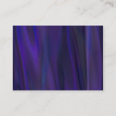 Placement Carte de Mariage Purple Satin et Peacocok (Dos)