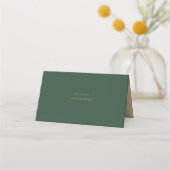 Placement Carte de Noël moderne | Collection Holiday Luxe (Dos)