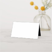 Placement Carte de nom pliée (Dos)