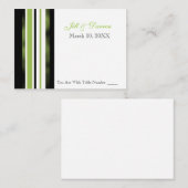 Placement Carte de numéro de table de réception de mariage à (Devant / Derrière)