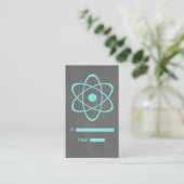 Placement Carte de place Aqua Atomic Chalkboard (Debout devant)