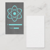 Placement Carte de place Aqua Atomic Chalkboard (Devant / Derrière)