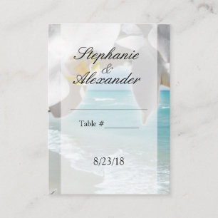 Placement Carte de place Aqua Beach Orchid Table