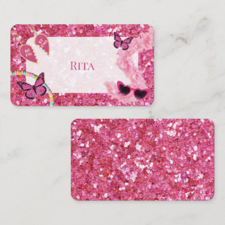 Placement Carte de place baby shower fille