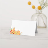 Placement Carte de place citrouille (Dos)
