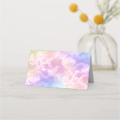 Placement Carte de place Cloud Nine pour anniversaire – Ciel (Dos)