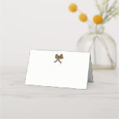 Placement Carte de place de la boîte de Noël (Devant)