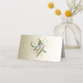 Placement Carte de place de la réception de libellules bijou (Dos)