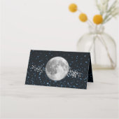 Placement Carte de place de la réception lunaire (Dos)