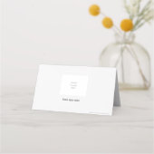 Placement Carte de place de Noël (Dos)