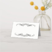 Placement Carte de place de nom plié (Devant)