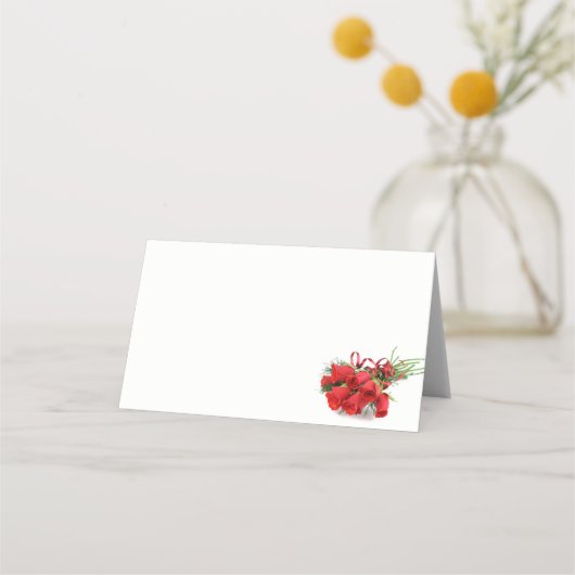 Placement Carte de place de nom plié (Devant)