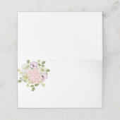 Placement Carte de place de nom plié (Extérieur déplié)