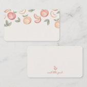 Placement carte de place de pêche douce boho (Devant / Derrière)