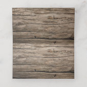 Placement Carte de place de stylo de plumes et de défilement (Intérieur déplié)