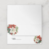 Placement Carte de place du nom plié du mariage (Extérieur déplié)