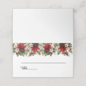 Placement Carte de place du nom plié du mariage (Extérieur déplié)