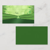 Placement Carte de place Emerald Green Celtic Love (Devant / Derrière)