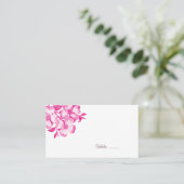 Placement Carte de place Fleur Dogwood (Debout devant)