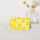 Placement Carte de place fleurie d'abeille (Dos)