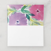 Placement Carte de place Floral Blossom (Intérieur déplié)