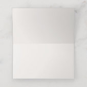 Placement Carte de place ivoire rose rose rose (Intérieur déplié)