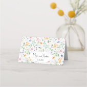 Placement Carte de place Mariage à ruban (Dos)