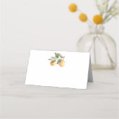 Placement Carte de place mariage Citrus cutie (Devant)