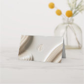 Placement Carte de place mariage en ivoire sculpté doux (Dos)