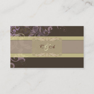 Placement Carte de place Mariage Victoria violet