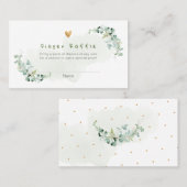 Placement Carte de place PixDezines Diaper Raffle Gum Eucaly (Devant / Derrière)