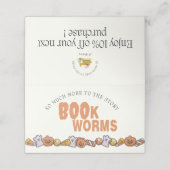 Placement Carte de place pliée (Extérieur déplié)