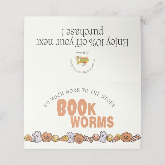 Placement Carte de place pliée (Extérieur déplié)