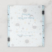Placement Carte de place pliée du Mariage céleste (Extérieur déplié)