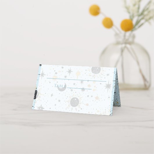 Placement Carte de place pliée du Mariage céleste (Devant)