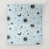 Placement Carte de place pliée du Mariage céleste (Intérieur déplié)