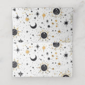 Placement Carte de place pliée du Mariage céleste (Intérieur déplié)